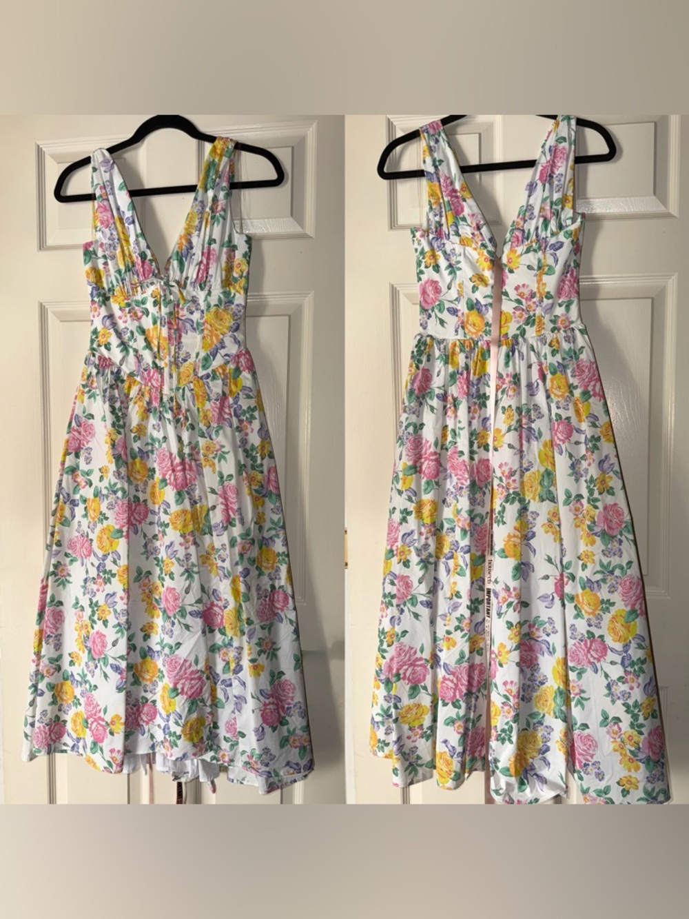 House of CB Emmelina floral cotton blend dress - Picture 11 of 13